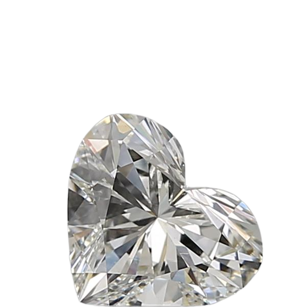 0.72 Carat I SI1 Heart Natural Diamond