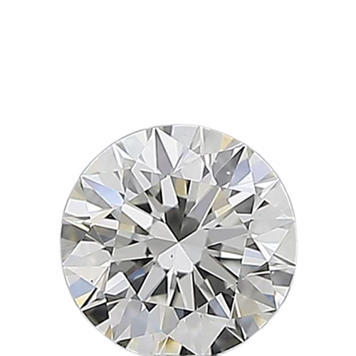 0.51 Carat I VS2 Round Natural Diamond