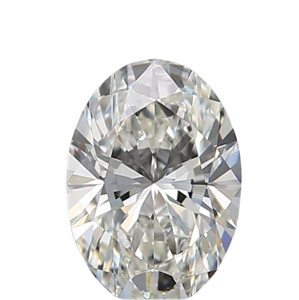 0.6 Carat I VVS1 Oval Natural Diamond