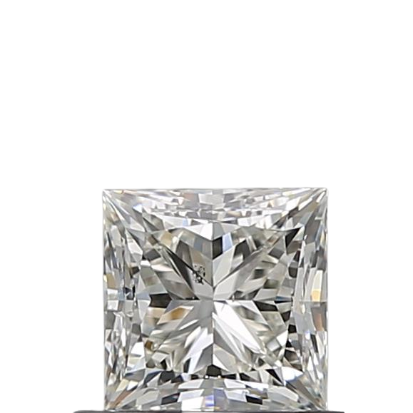 0.7 Carat J SI1 Princess Natural Diamond