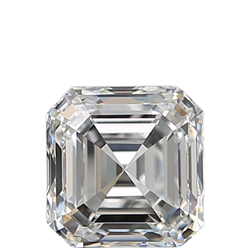 0.7 Carat H VVS1 Asscher Natural Diamond