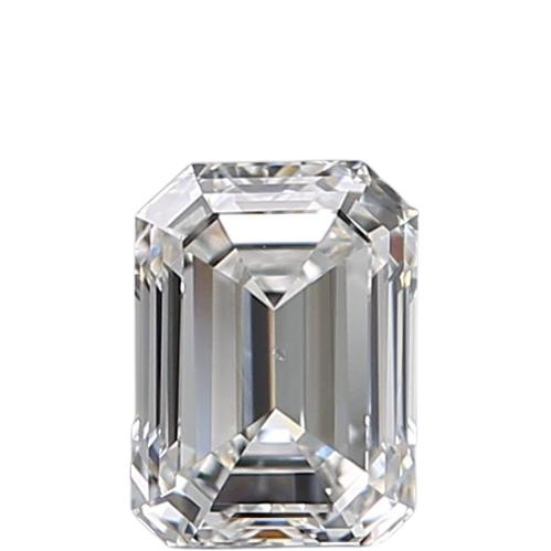 0.5 Carat E VS2 Emerald Natural Diamond