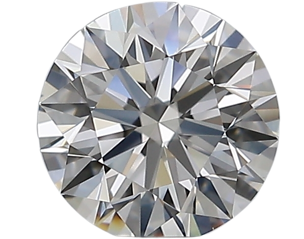 0.63 Carat H VS1 Round Natural Diamond