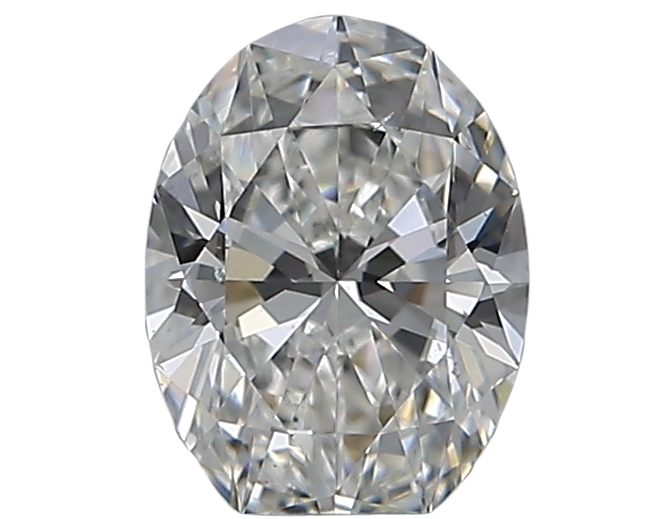 0.5 Carat G SI1 Oval Natural Diamond