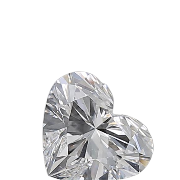 0.62 Carat D SI1 Heart Natural Diamond