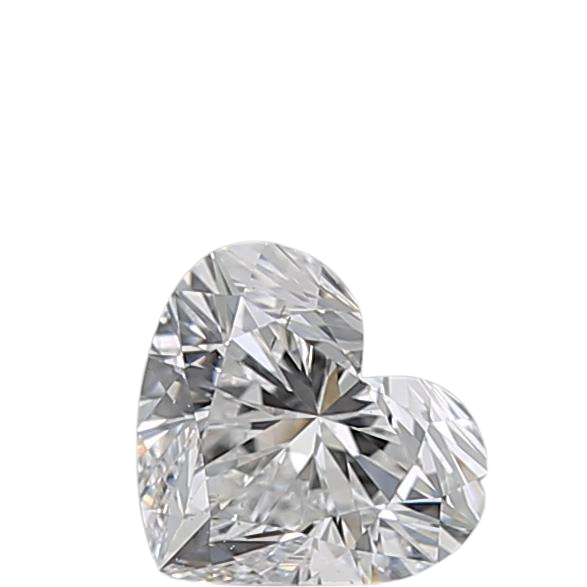 0.6 Carat D SI1 Heart Natural Diamond