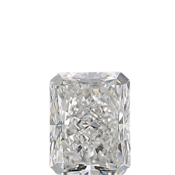 0.5 Carat F SI1 Radiant Natural Diamond