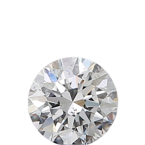 0.6 Carat D SI1 Round Natural Diamond