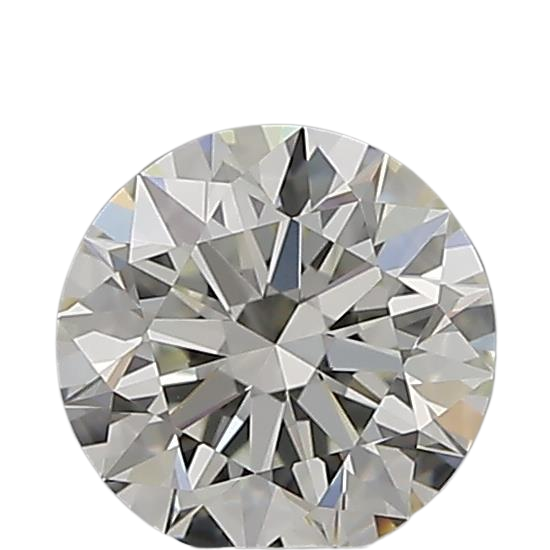 0.6 Carat J VS1 Round Natural Diamond