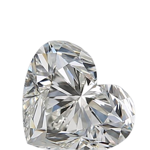 0.69 Carat I VS1 Heart Natural Diamond