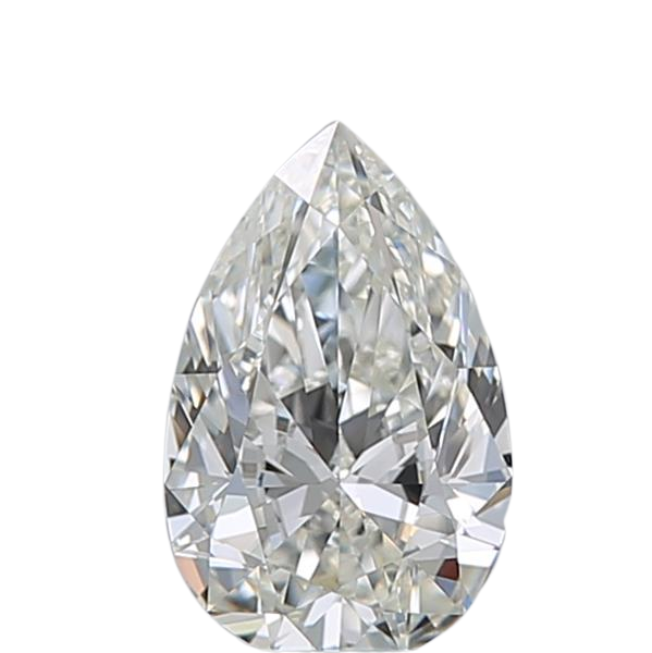 0.53 Carat I VVS2 Pear Natural Diamond