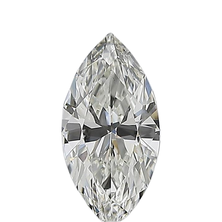 0.51 Carat I SI1 Marquise Natural Diamond
