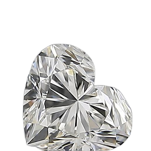 0.5 Carat G SI1 Heart Natural Diamond