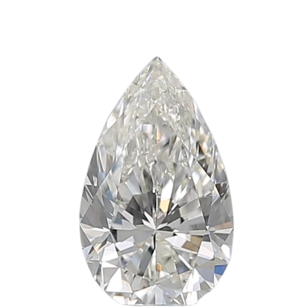 0.5 Carat I SI1 Pear Natural Diamond