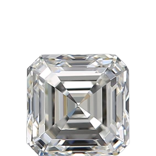0.7 Carat I VVS1 Asscher Natural Diamond