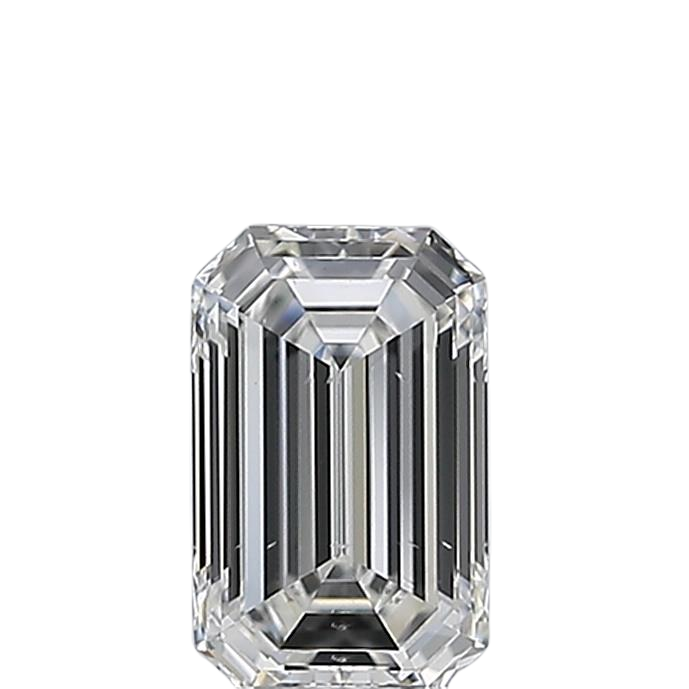 0.5 Carat E SI1 Emerald Natural Diamond