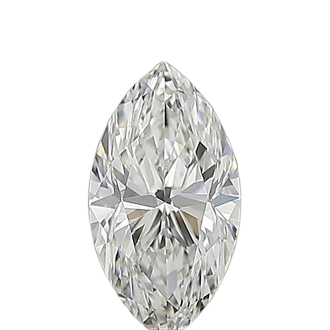 0.5 Carat H VVS2 Marquise Natural Diamond