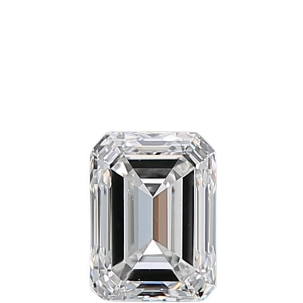 0.5 Carat F VS2 Emerald Natural Diamond