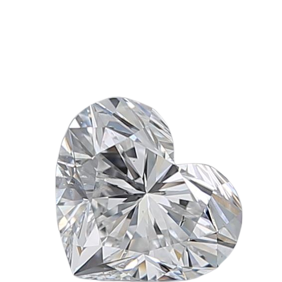 0.5 Carat E SI1 Heart Natural Diamond