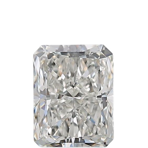 0.5 Carat I VVS1 Radiant Natural Diamond
