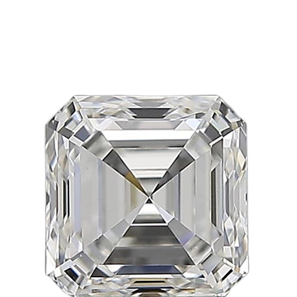 0.7 Carat F VS1 Asscher Natural Diamond