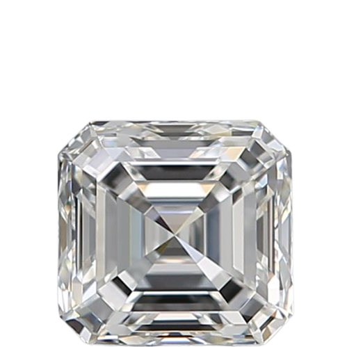 0.7 Carat G VVS1 Asscher Natural Diamond