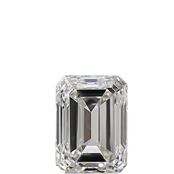 0.5 Carat H VS2 Emerald Natural Diamond