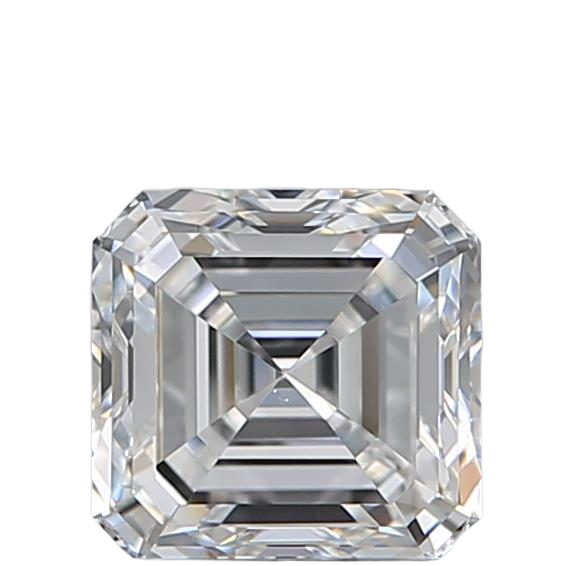 0.73 Carat E VS2 Asscher Natural Diamond