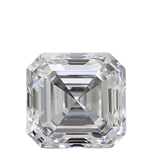 0.72 Carat F VS2 Asscher Natural Diamond