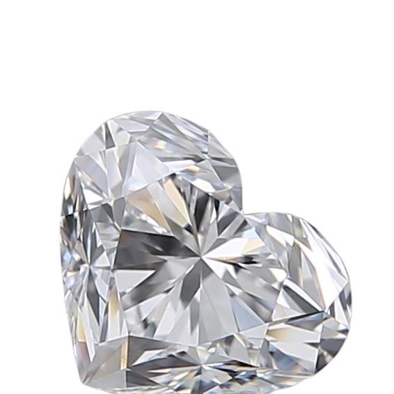 0.7 Carat D VS1 Heart Natural Diamond