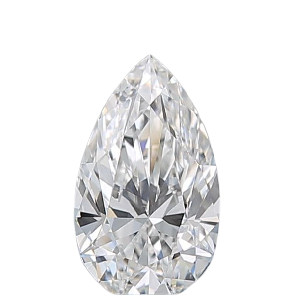 0.5 Carat E VS2 Pear Natural Diamond