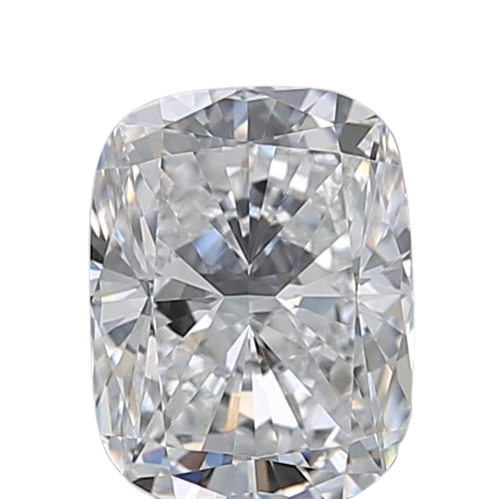 0.71 Carat D VS1 Elongated Cushion Natural Diamond