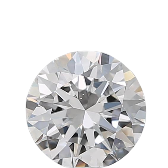 0.51 Carat E VS1 Round Natural Diamond