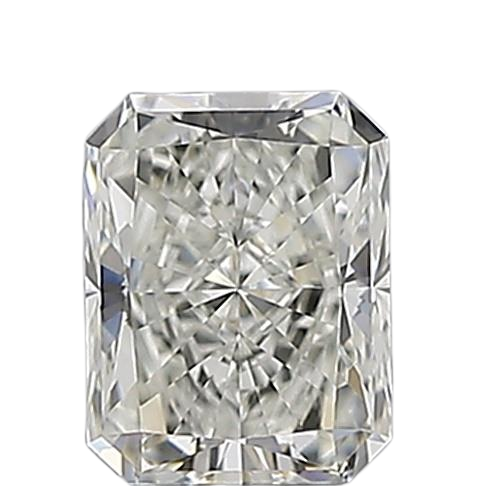 0.52 Carat I VVS2 Radiant Natural Diamond