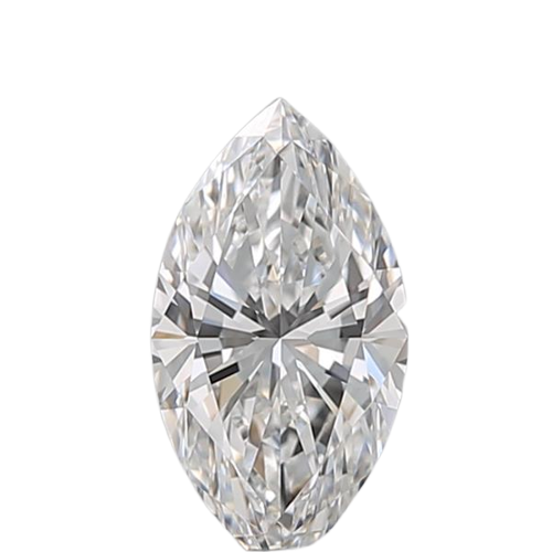 0.51 Carat F VS1 Marquise Natural Diamond