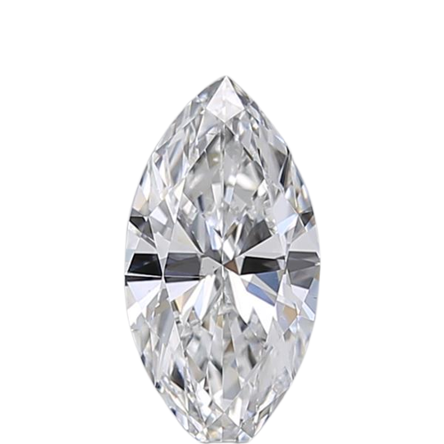 0.5 Carat E VS2 Marquise Natural Diamond