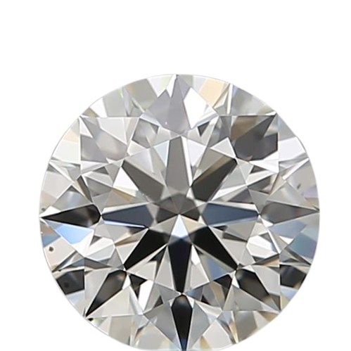 0.74 Carat J VS2 Round Natural Diamond