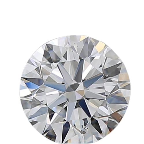 0.7 Carat E SI1 Round Natural Diamond