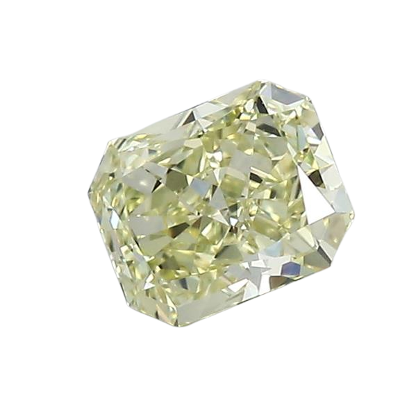 1.01 Carat YELLOW VVS2 Radiant Natural Diamond