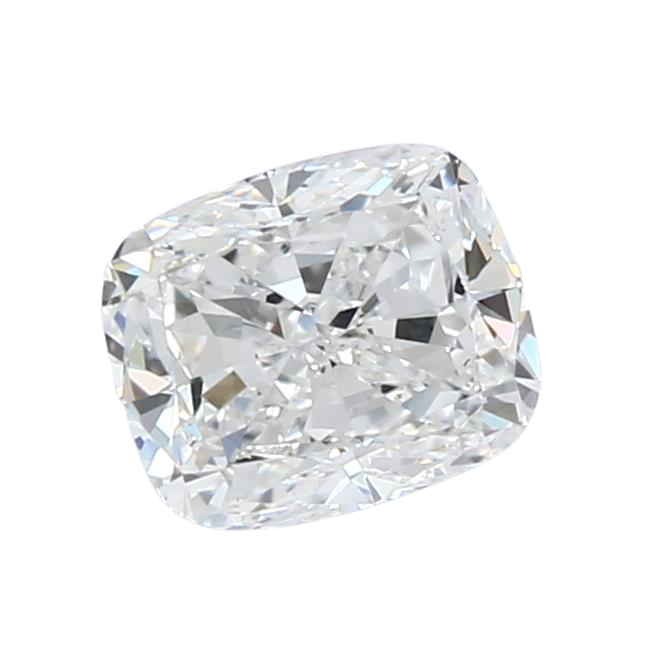 0.7 Carat E VS1 Elongated Cushion Natural Diamond