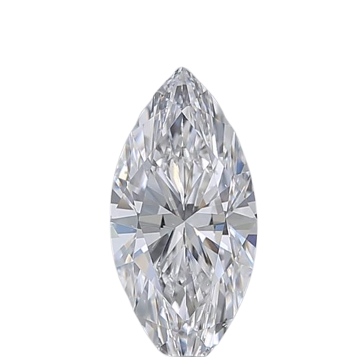 0.54 Carat D SI1 Marquise Natural Diamond