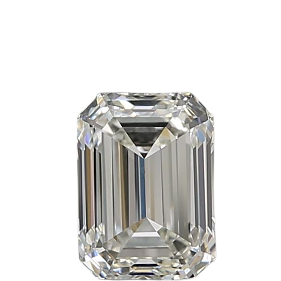 0.71 Carat J VVS2 Emerald Natural Diamond