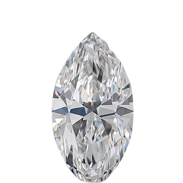 0.51 Carat D SI1 Marquise Natural Diamond