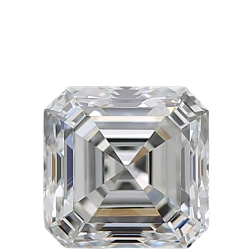 0.71 Carat H VVS1 Asscher Natural Diamond