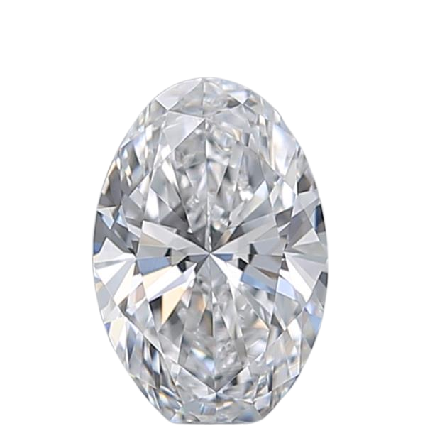 0.51 Carat D IF Oval Natural Diamond