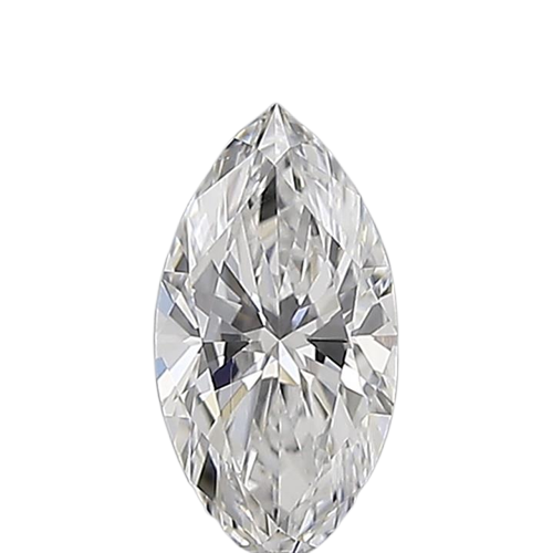 0.5 Carat D VS2 Marquise Natural Diamond