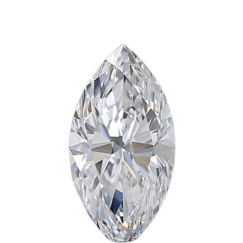 0.71 Carat D SI1 Marquise Natural Diamond
