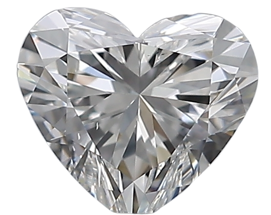 0.5 Carat E SI1 Heart Natural Diamond