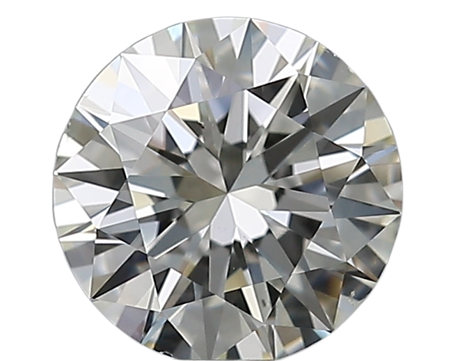 0.65 Carat J SI1 Round Natural Diamond