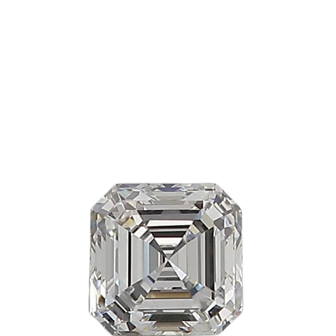 0.5 Carat E VVS1 Asscher Natural Diamond